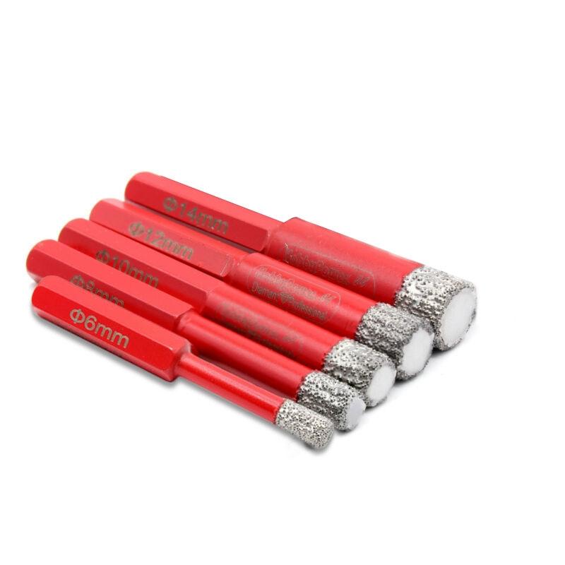 Diamond Drill Bit 6-14MM For Granite Marble Porcelain Drilling Grinding
