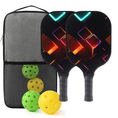 Carbon Fiber Pickleball Paddle Honeycomb Core Outdoor Sports Carbon Composite Paddle For Pickleball Players Durable Lightweight Design