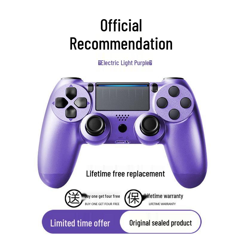 Compatible Wireless Bluetooth Controller for PS4 Pro, PC, Steam, iOS, and Mobile Devices