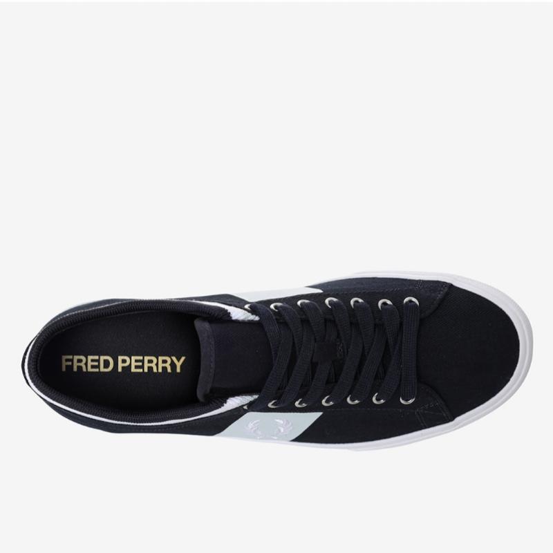 Fred Perry Men S Sneaker underSpin Tipped Cuff Twill Sfpm2317106 768