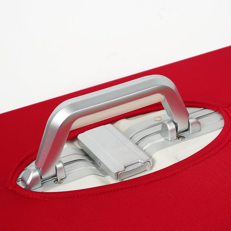 Copertura per Valigia Elastica in Seta di Latte - Ispessita, Antipolvere, Colore Solido Protettore per Trolley per Bagagli da Viaggio.