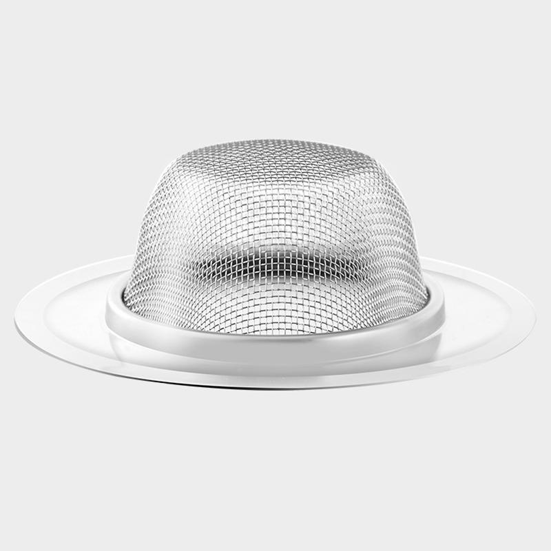 2pcs Kitchen Sink Strainer, Stainless Steel Sink Drain Strainer, Food Catcher