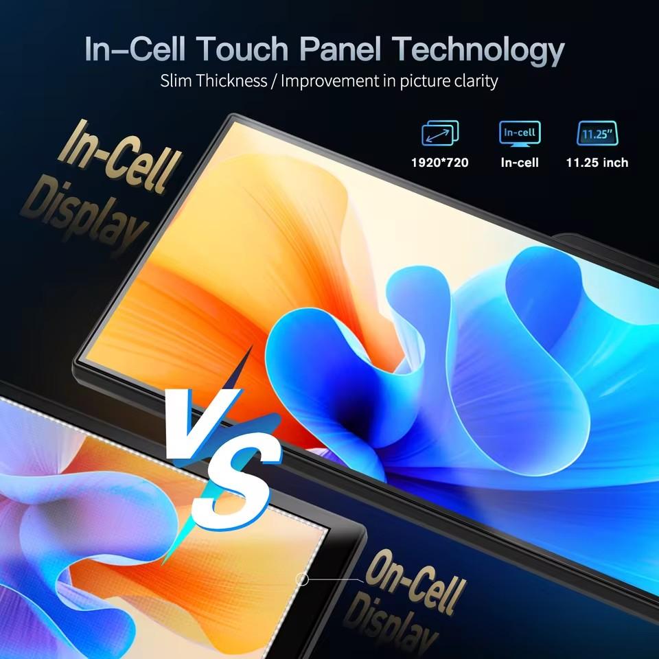 H70 Plus 11.4″ 4K ADAS Dash Cam 60FPS Wireless Car Play & Android Auto Dual Recording Night Vision DVR