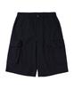 Kallapataleu Nylon Banding Cargo Pocket Bermuda Shorts - Black