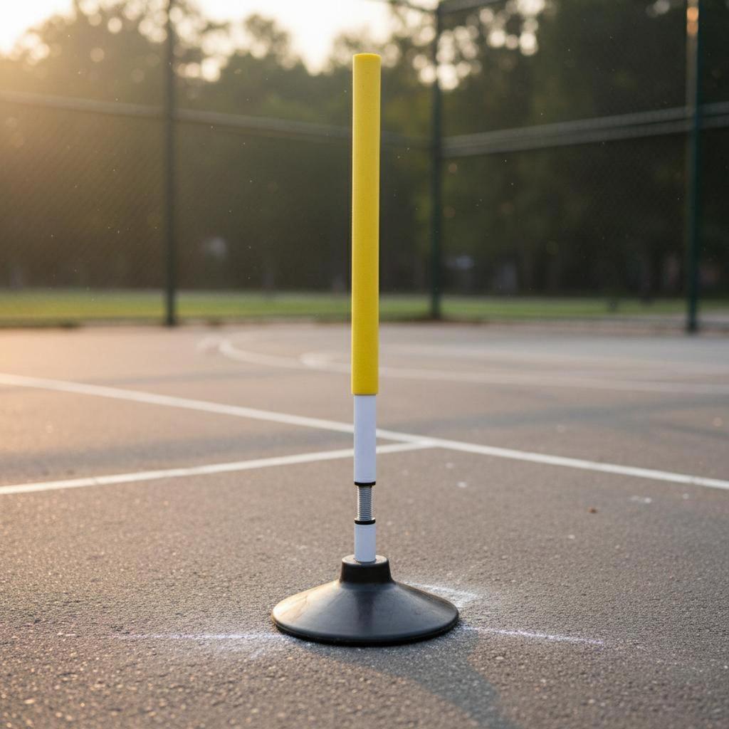 Tumbler Training Pole Foam Padded Weighted Base Agility Indoor Outdoor Use