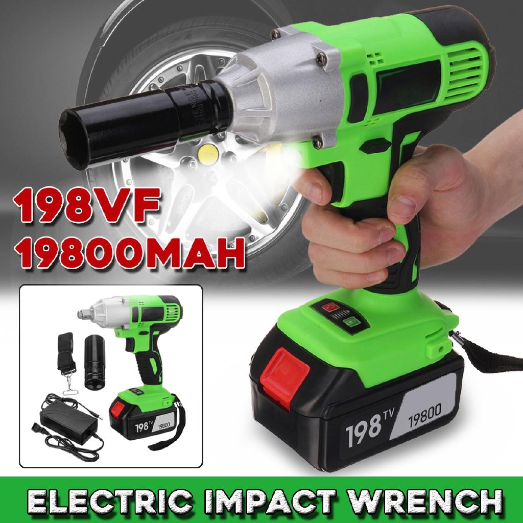 19800mAh 198VF Multifunctional Infinitely Variable SpeedImpact Impact Wrench 220-240V