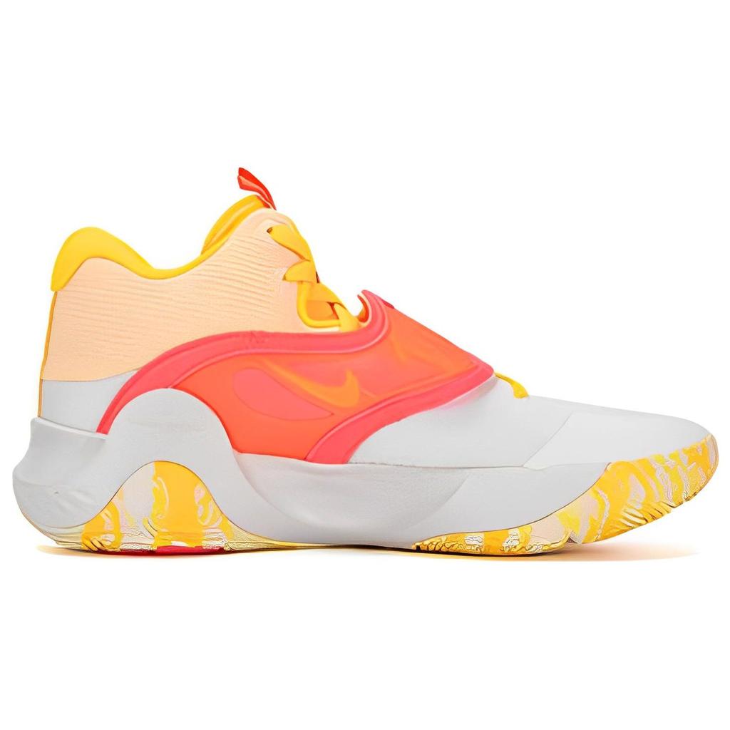 Nike KD Trey 5 X EP Hot Punch Laser Orange Men Sneakers White DJ7554-100