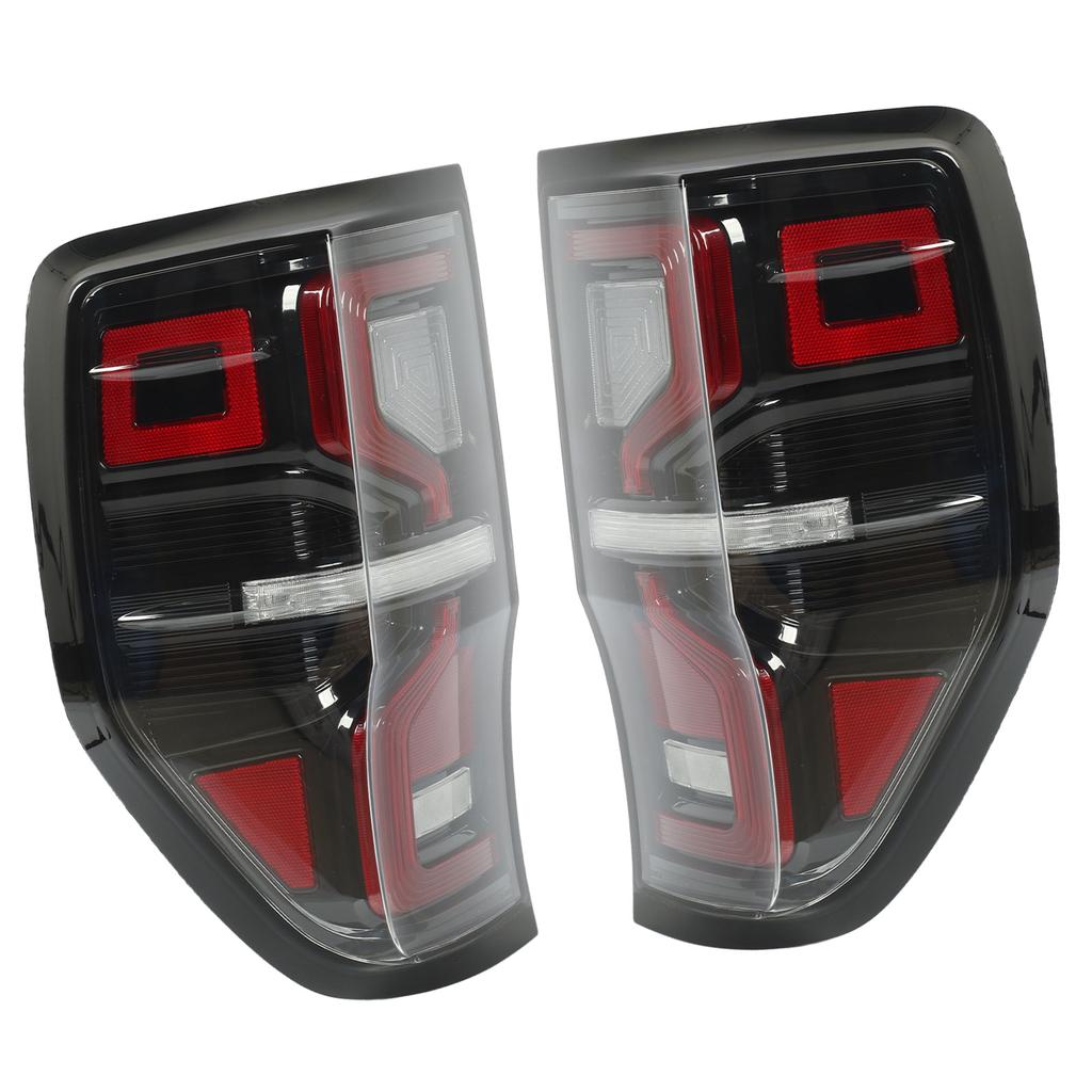 1Pair LED Tail Light Left Right Turn Signal Light Brake Light Red High Brightness Tail Light Assembly For RANGER T6