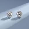 925 Silver Star Stud Earrings AAA Zircon High Quality For Women Earring Wedding Fashion Jewelry Accessories Party Gift