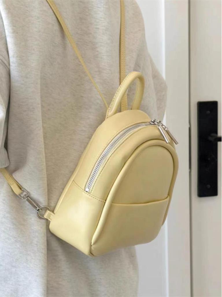 Schicker, leichter Damenrucksack aus weichem Leder – 2025 High-End-Stil, lässig und tragbar für Studenten