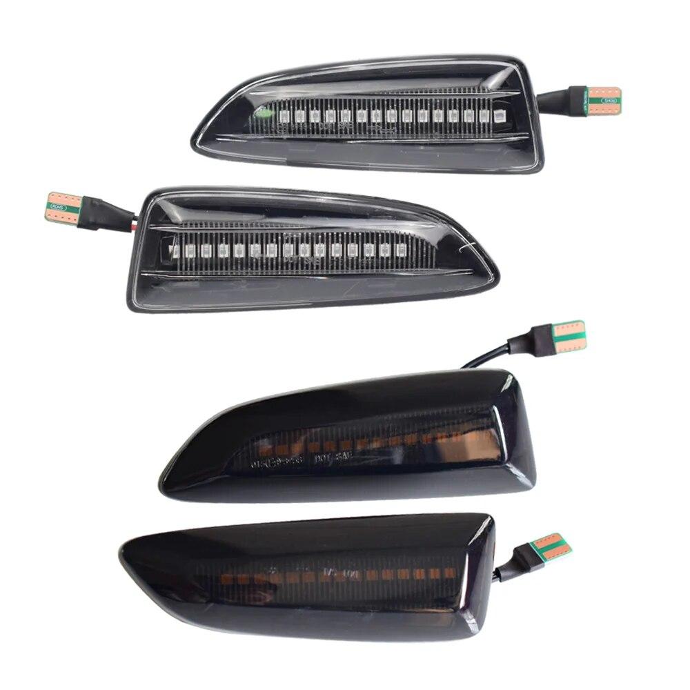 For Opel Vauxhall Astra J K Crossland X Grandland Insignia B Zafira C LED Dynamic Turn Signal Light Side Marker Lamp Blinker