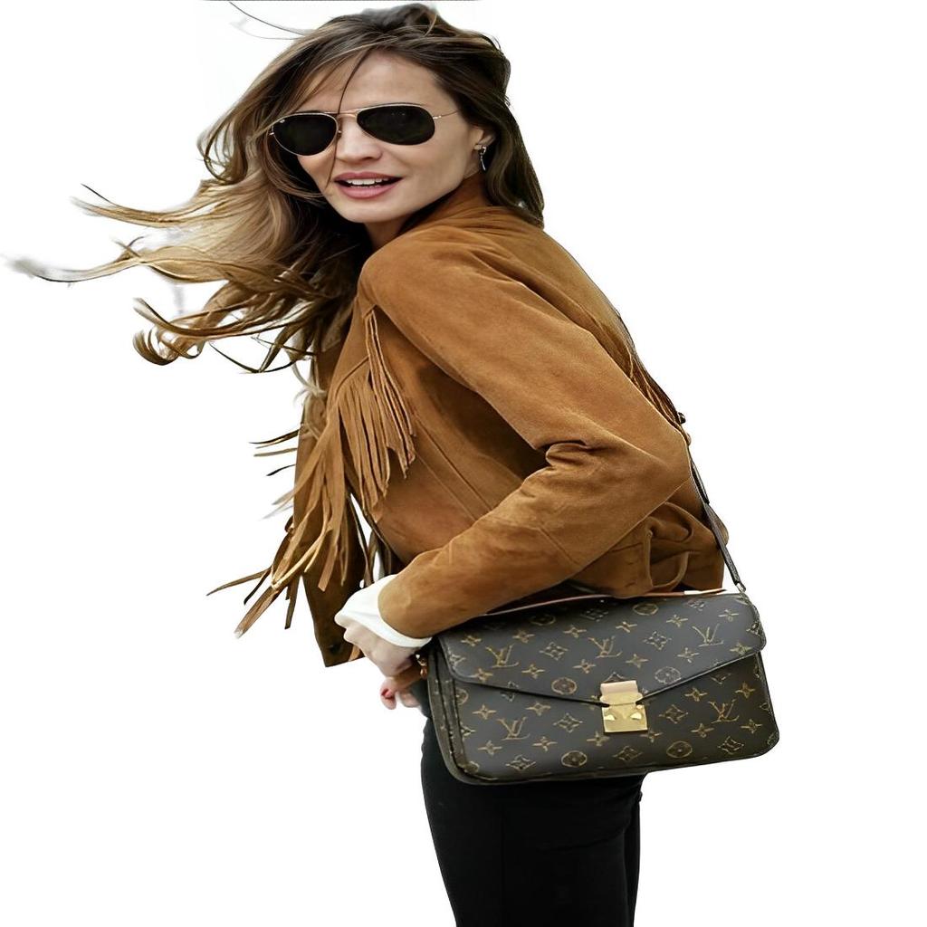 Noora Damen Wildleder Lederjacke Wildleder Fransen Braun Western Vintage Damenmantel Native American Wear Fransenjacke