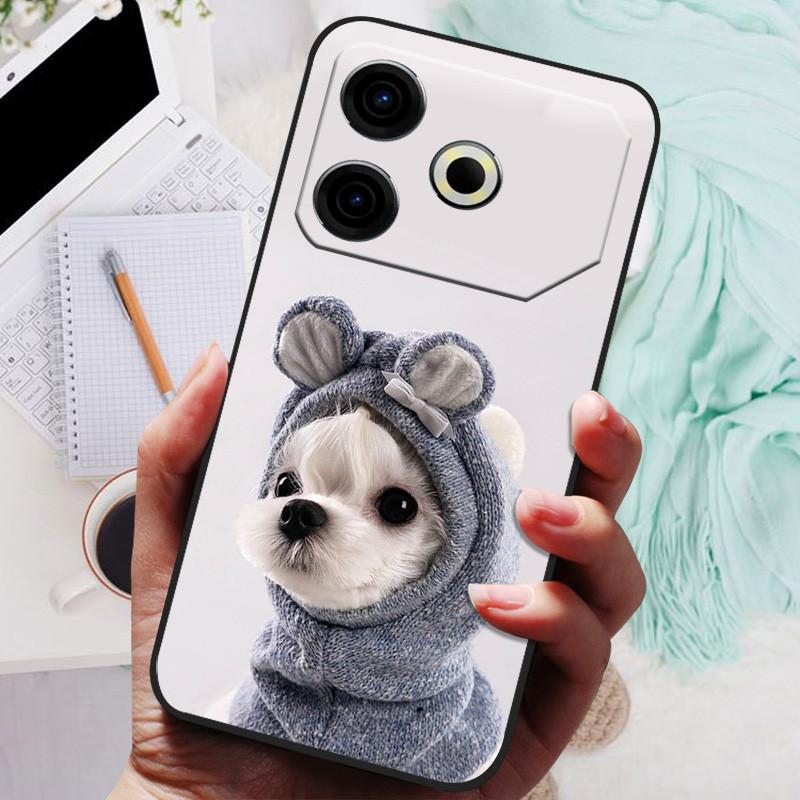 Für Tecno Pova 6 Neo Hülle Pova6 Neo Luxus Handy Silikon Rückseite Für Tecno Pova 6 Neo Hüllen Pova 6Neo Schutzhülle Capas