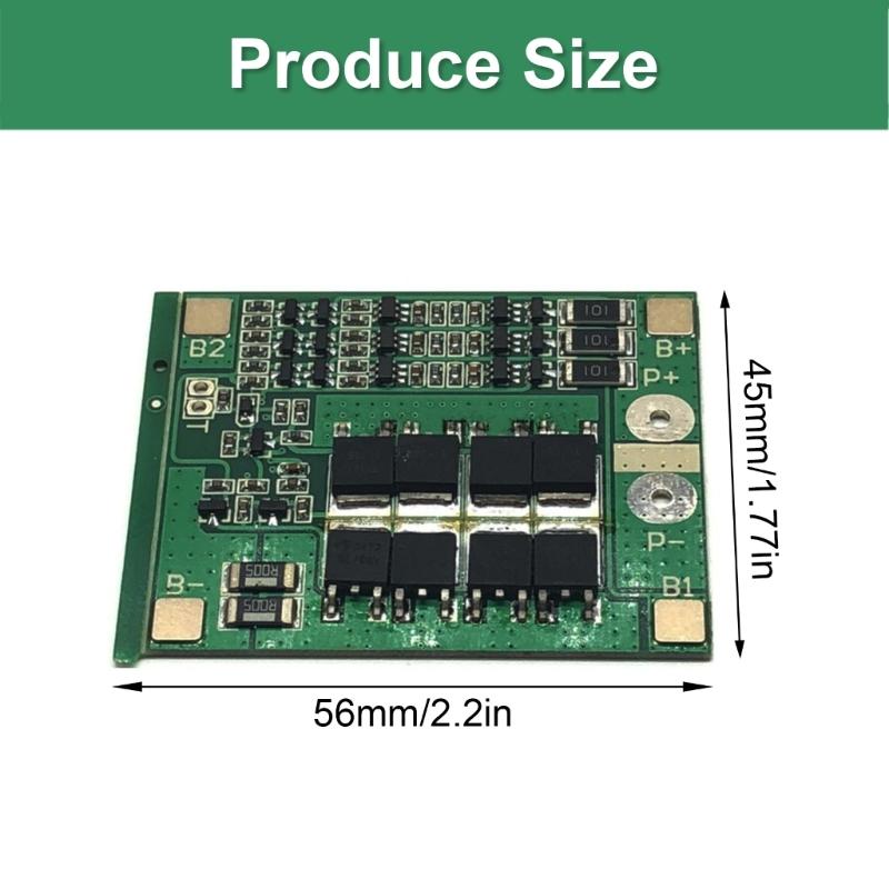 12V3S 18650 Lithiums Batteries Protections Module with 25A Current Control and Automatic Recovery for DIY Projects