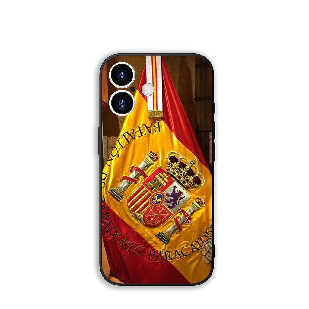 Cover for Samsung Galaxy A55 A56 A25 A36 A54 S8 S9 S21 S20 FE A53 A13 A12 A14 A33 A70 A71 A51 A21S Case Spain Flag Yellow Red