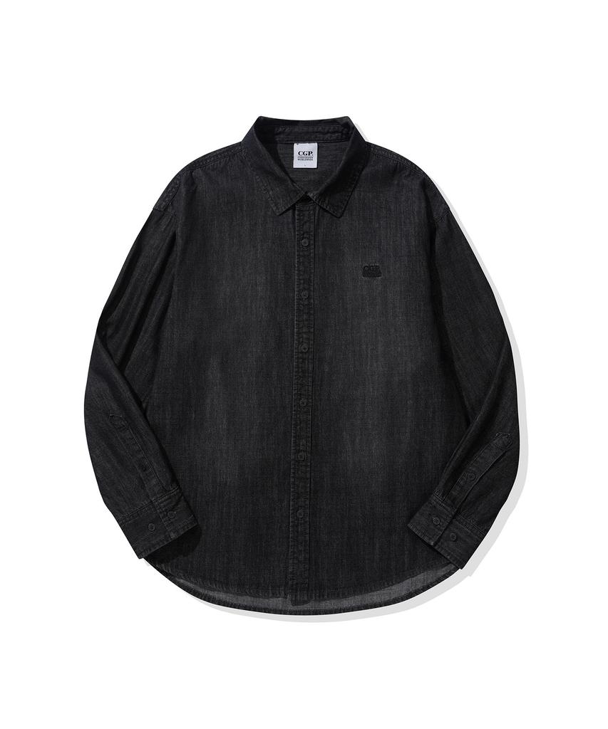 CGP Denim Shirt - Washed Black