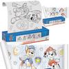 Paw Patrol Coloring Book Roll Creative Set For Painting And Drawing