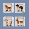 Plush Simulation Horse Plush Toys Stuffed Animal Simulation Horse Plush Doll  Children Toys