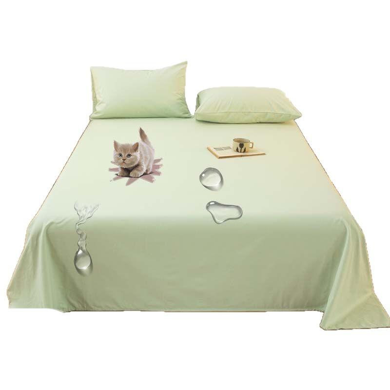 Waterproof Bed Sheet Washable Underpad Waterproof Incontinence Bed Pads for Women,Old Man,Pet Urinary Isolation, Dirt Isolation, and Leak Prevention