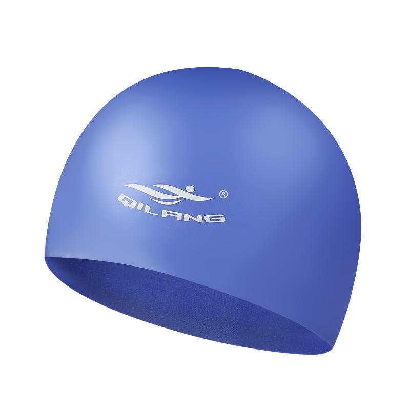Women's Comfortable Silicone Swimming Cap - Waterproof, Non-Constricting, Ideal for Large Heads & Long Hair + 0.03 Free Shipping for Newbies!