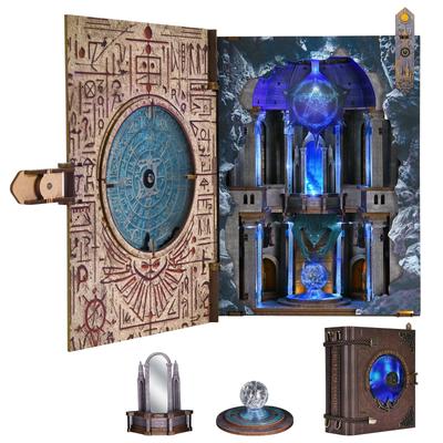 MiniCity DIY BookNook Bausatz Puppenhaus Bausatz Miniatur Haus Bausatz BookNook Geeignet für und Geburtstag mit LED-Licht - - - - Anfänger, Jugendliche, Erwachsene,