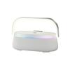 Multifunction Wireless Bluetooth Speaker with Charging, Desktop Clock, Alarm, Subwoofer, Night Light, and Stand