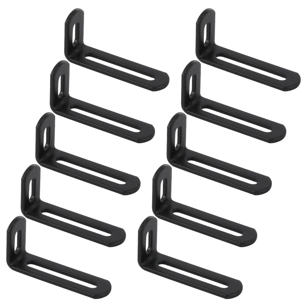 Heavy Type 90 Degree Right Angles Steel Brackets Durability Angles Brackets for Wall Shelves Cabinets Furniture Support