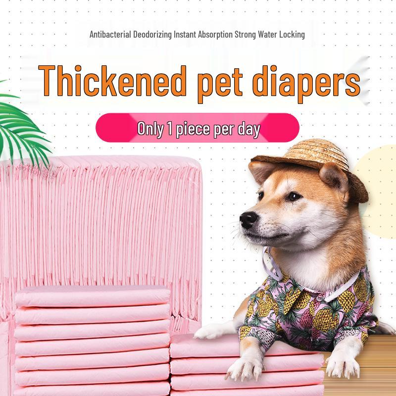 Verdickte Deodorierende Einweg-Hundepipi & Urin Barriere-Pads
