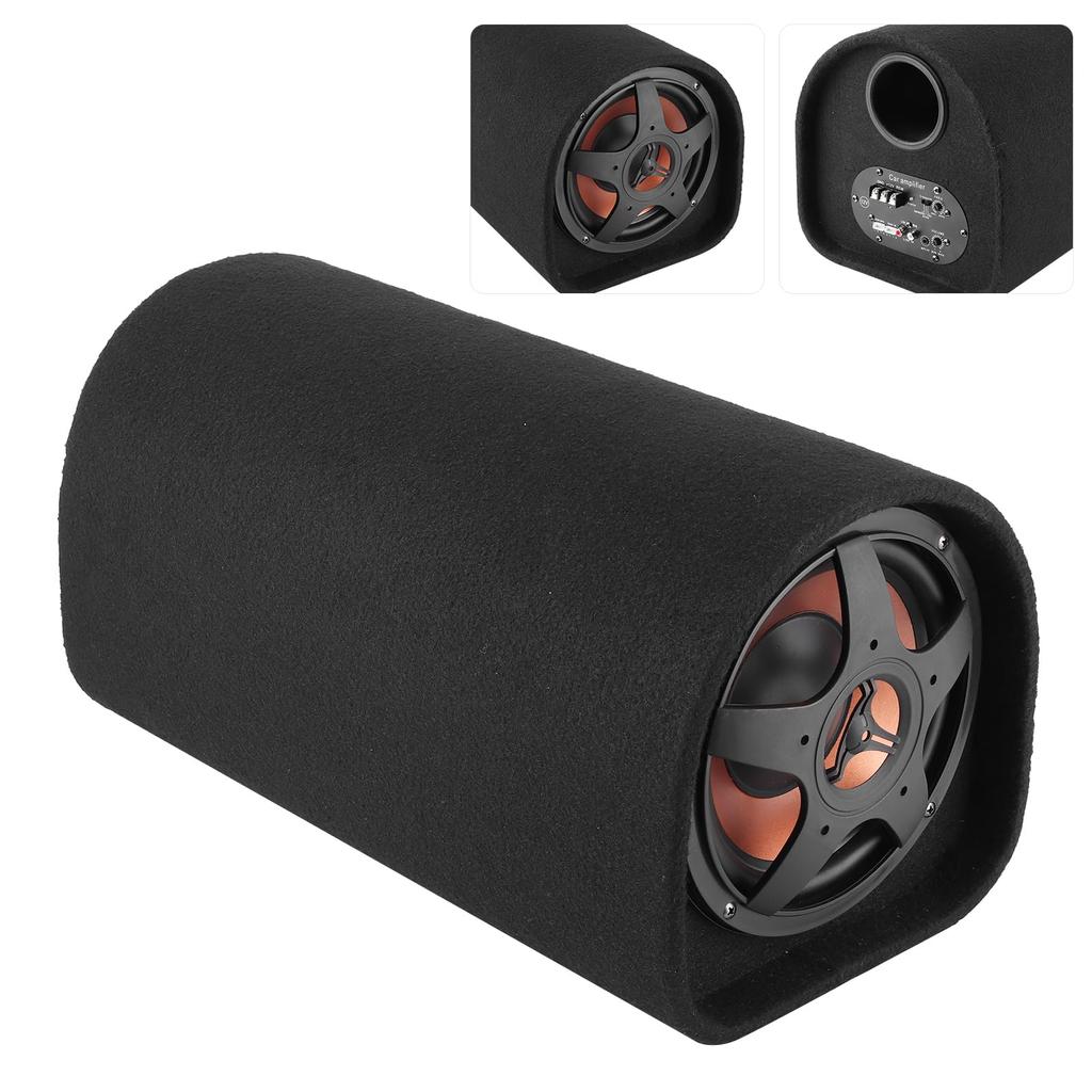 Car Subwoofer, 12V 600W Car Subwoofer, Car Bass Speaker, High-Power Audio Modification Amplifier