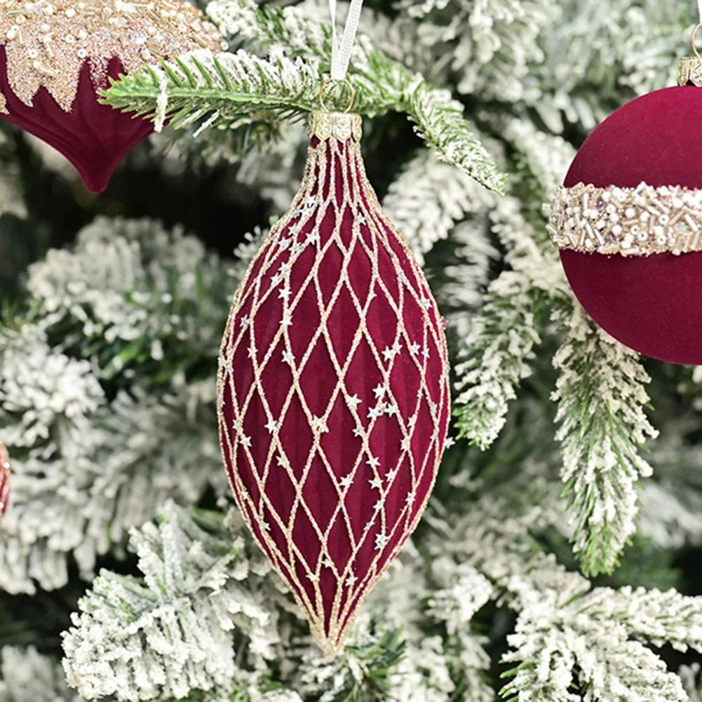Christmas Celebration Christmas Balls Unique Christmas Tree Decor Christmas Easy To Hang Various Styles Hanging Ornaments