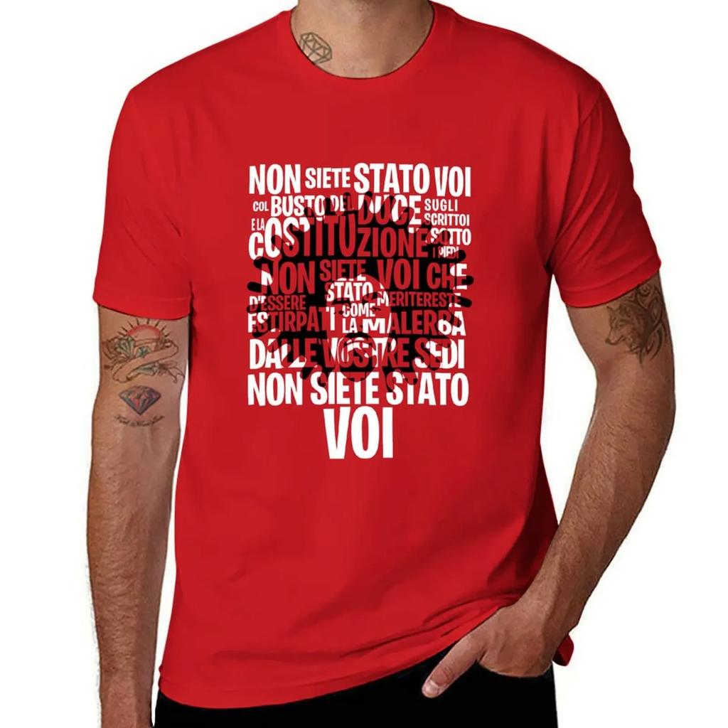 Caparezza - Ihr wart es nicht! T-Shirt koreanische Mode Anime-Figuren für einen Jungen Shirts Grafik-T-Shirt Herren T-Shirt