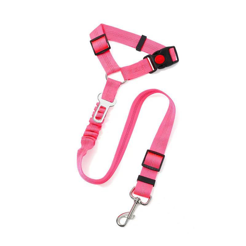 Reflective Elastic Safety Leash for Medium to Large Dogs - Shock-Absorbing and Explosion-Proof Design