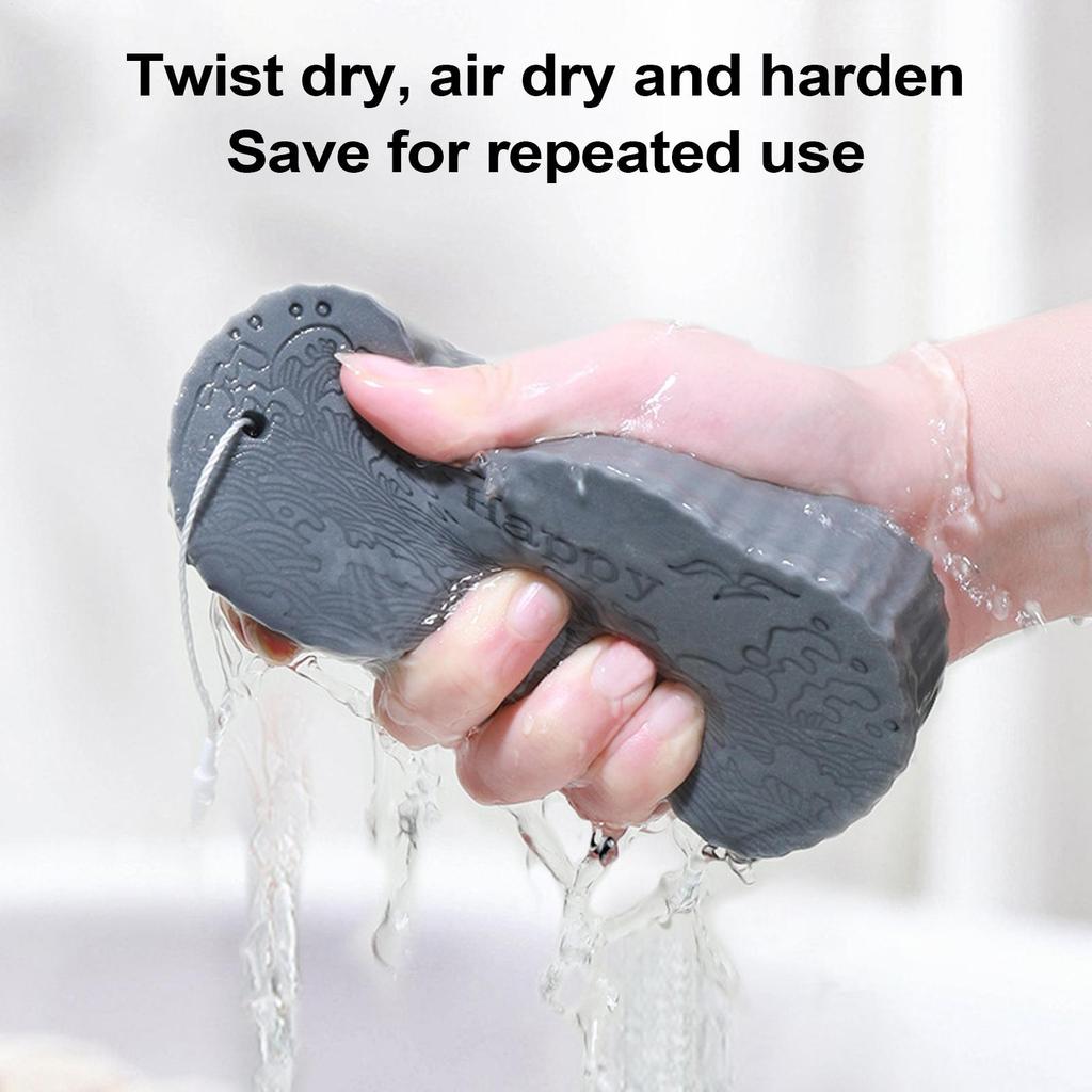 Bath Sponges Body Scrubber Bath Exfoliating Scrub Sponge Shower Brush Body Skin Remover Exfoliante Body Cleansing Sponge