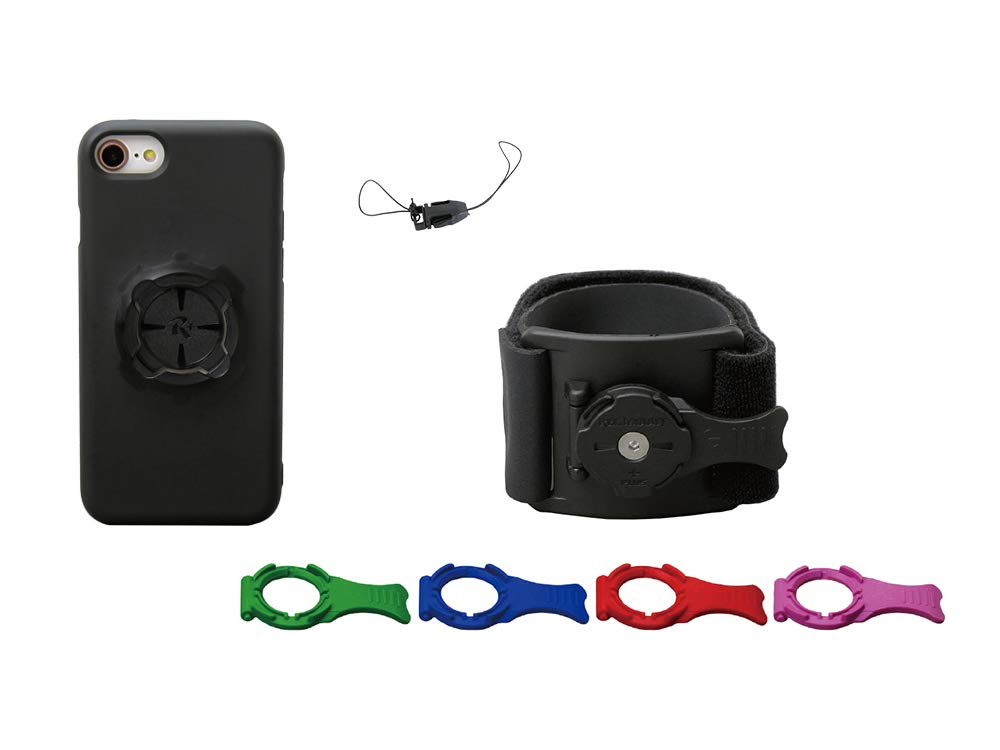 RecMount Plus Run Kit for iPhone 6/6S/7/8/SE2/SE3 [R+Run-iPC1] (Sports Armband + Dedicated Case)