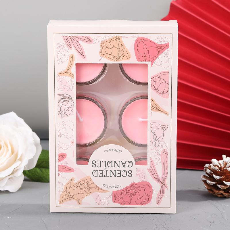 Glass Valentine's Day Candle Creative Proposal Proposal Props Non-Romantic Ins Style Scented Candle