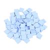 100Pcs Thermal Conductive Pad Silicone Thermal Sheet for IC Chipset LED IC SMD DIP Blue