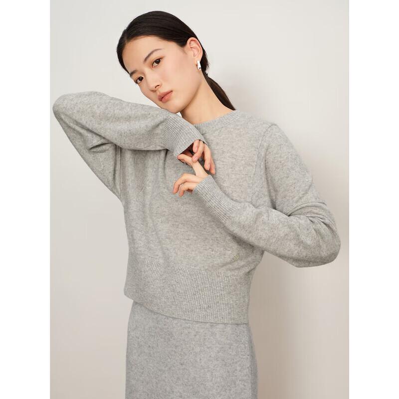Jiu Zi Anna Co Women's Casual Round Neck Pullover Sweater