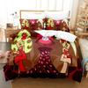 Anime Strumpfhose Strumpfhalter Bequeme Bettdecke Bettbezug Kissenbezug Bettwäsche Set Kinderzimmer Dekoration Heimtextilien