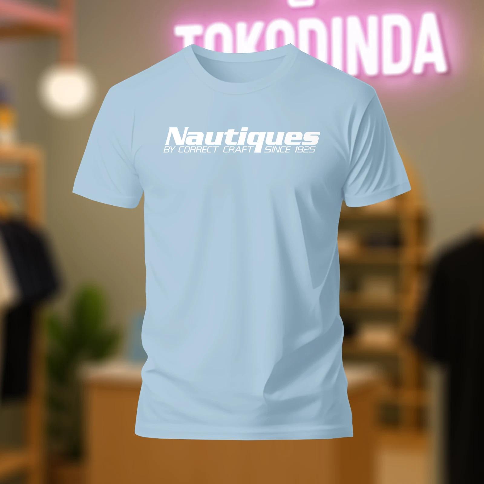 Nautiques Since 1925 logo T-Shirt Funny Made In USA S-5XL XXXL