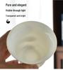 Lamb Fat White Porcelain Gongfu Tea Set - Customizable Tea Cups & Business Gift 