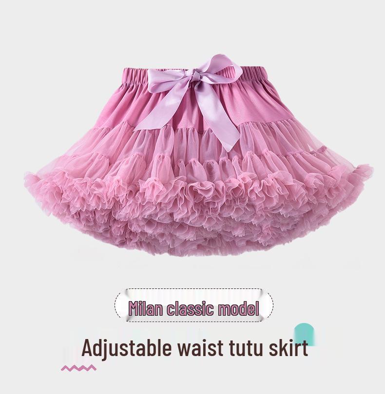 Kék Princess Tutu Szoknya: Lányok Tavaszi/Nyári Hálós Ruha