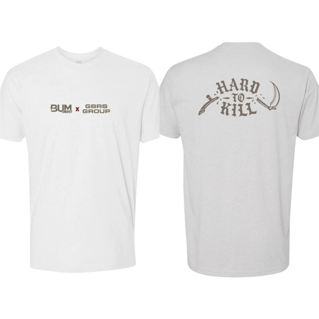 

GBRS Group Gear Oversized T-shirts Cotton Gym Fitness Sports T-shirt GBRS Group Hard To Kill Short Sleeve Shirt Loose Male Female Cotton Clothes Top XXXL