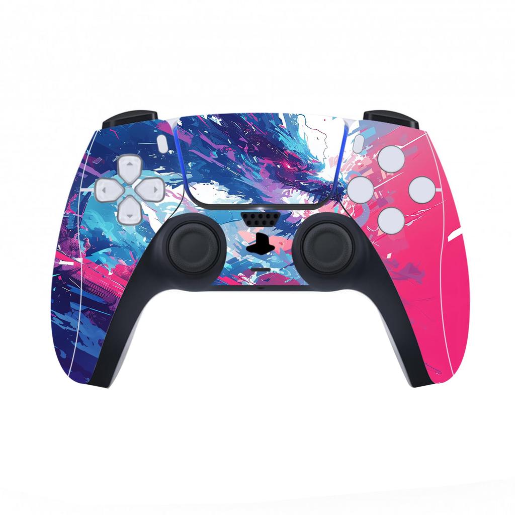 Klistremerke klistremerke for PlayVital ps5-konsoll klistremerke vinylklistremerke for ps5-kontroller ladestasjon headset fjernkontroll (digital versjon), & & &