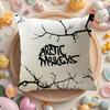 A-Arctic M-Monkeys Band Cushion Cover Natural Linen Organic Fabric Double-Sided Printing Sofa Home Decor Gift Pillow Cover