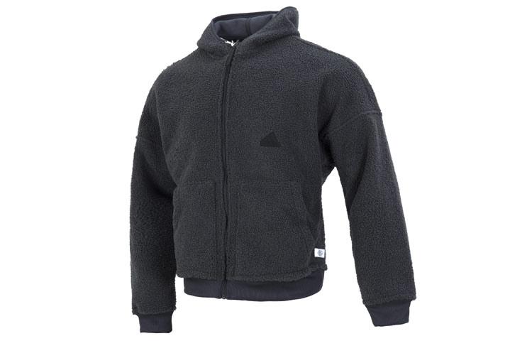 Adidas Jackets Men s Gray Hooded Thickened Reversible HG2076 L