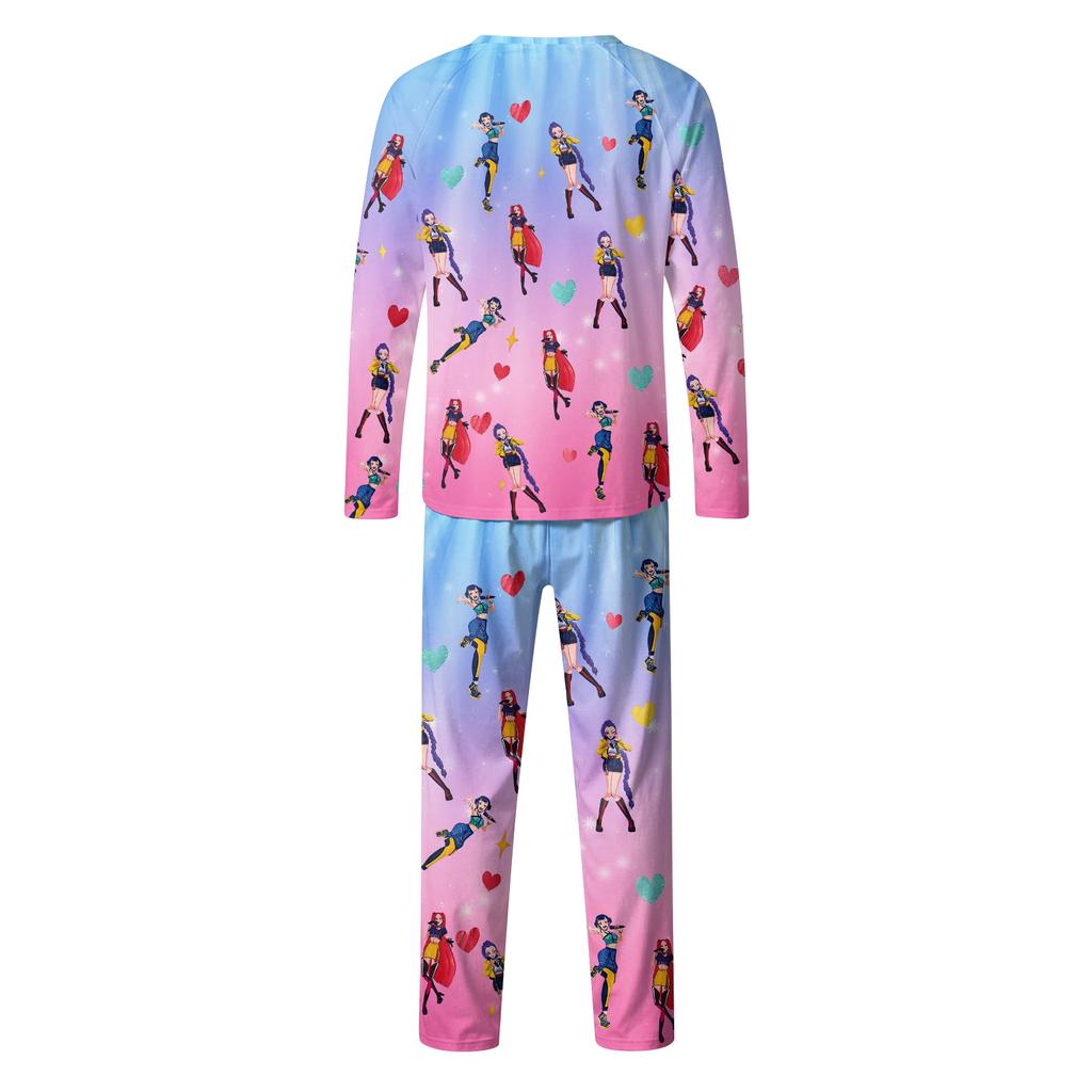 Family Matching Sets Pajamas, Loungewear Outfits,Family Matching Long Sleeve Tops+Pants Set