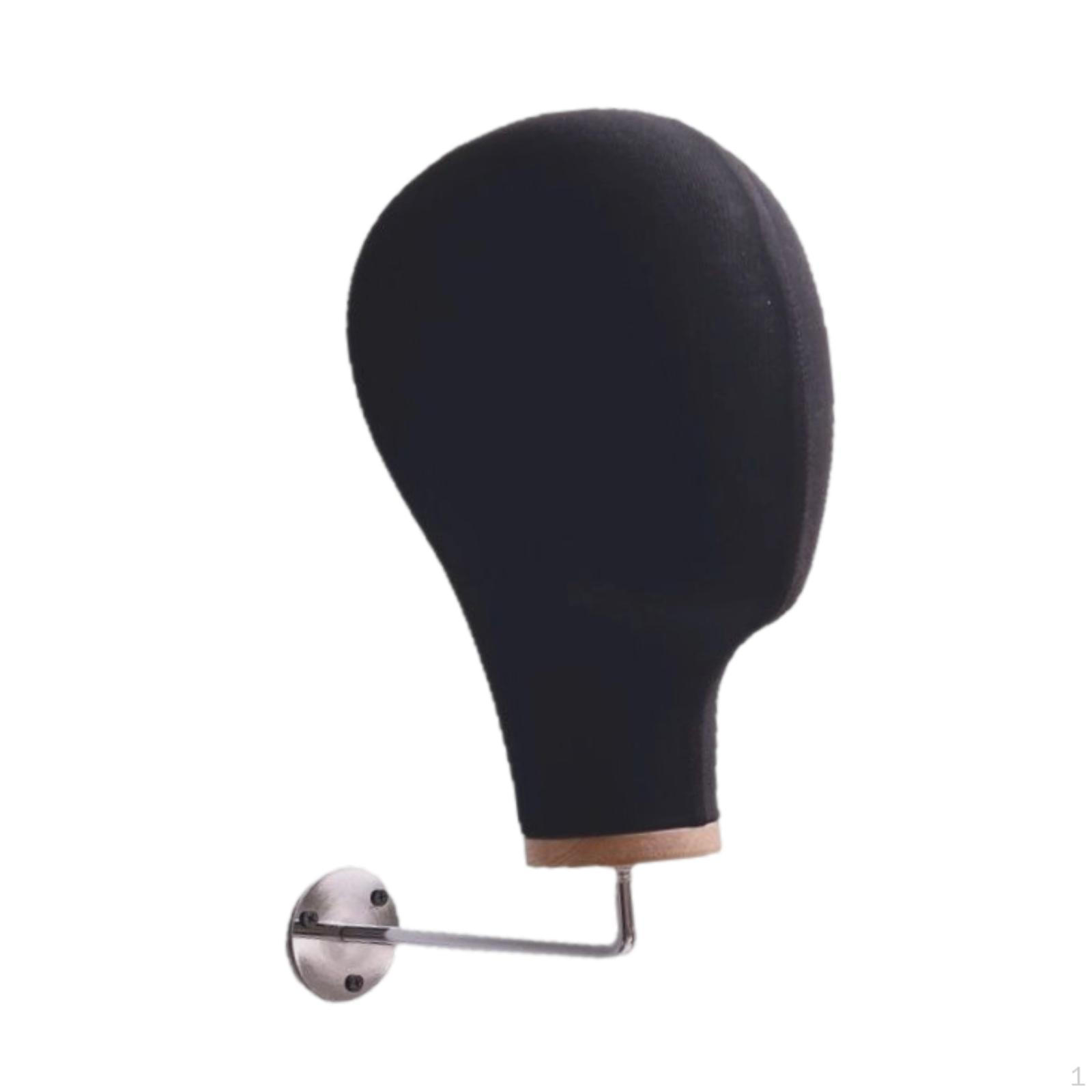 Манекен Голова Подставка Стойка Женская для Волос Элегантный Манекен Настенный Style B