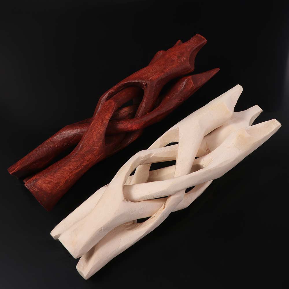 Multipurpose Display Stand Safe Incense Holder Desktop Decorative Prop Wooden Tripod  Living Room