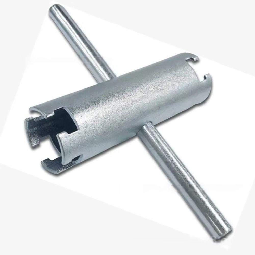 Double Ended Basket Strainer Wrench Sliding Handle Tube Wrench Heavy Duty Plumbing Wrench  Bathroom