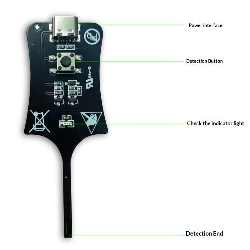 Inductor Detector Tool Motherboard Coil Tester For Phone Motherboard Repair Electromagnetic Induction Quick Fault Check
